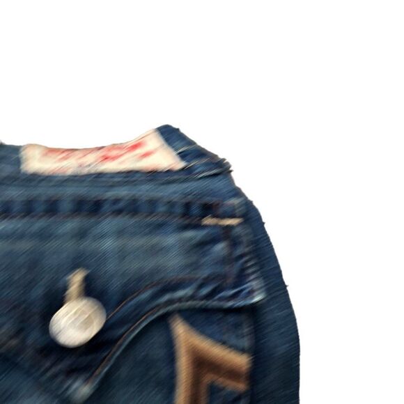 Vintage True Religion Jeans Size 36 RICKY Blue - Picture 6 of 7